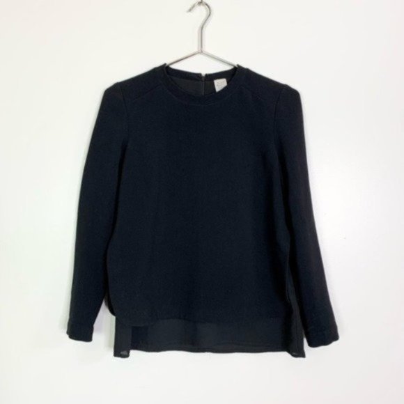 Karl Marc John Black Layered Sweater - Picture 1 of 6